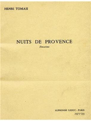 Alphonse Nuits De Provence Henri Tomasi  Orchestra : photo 1