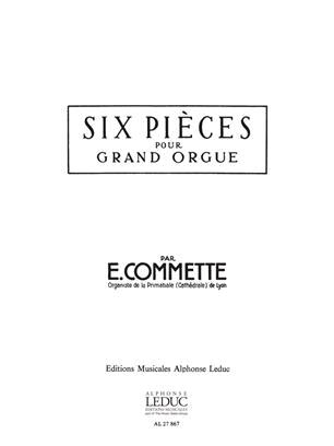 Alphonse 6 Pieces Edouard Commette  Orgel : photo 1