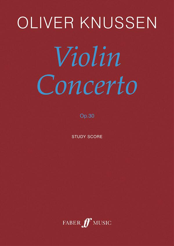 Faber Music Violin Concerto Oliver Knussen  Orchestra : photo 1