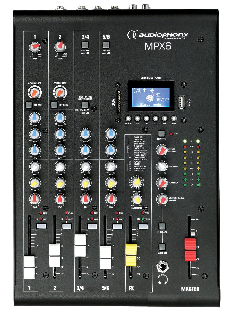 Audiophony MPX6 : photo 1