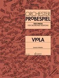 Orchester Probespiel ViolaKlangbeispiele wichtiger Passagen aus der Opern- und Konzertliteratur : photo 1
