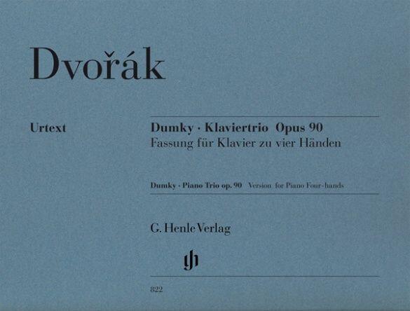 Dumky - Piano Trio Op.90 Opus 90 Antonn Dvok   G. Piano, 4 Hands Buch Henle Urtext Editions : photo 1