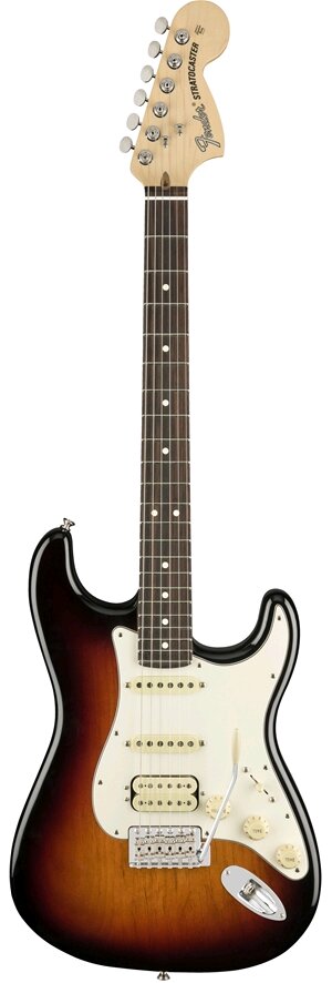 Fender American Performer Stratocaster HSS Rosewood Fingerboard 3-Color Sunburst : photo 1