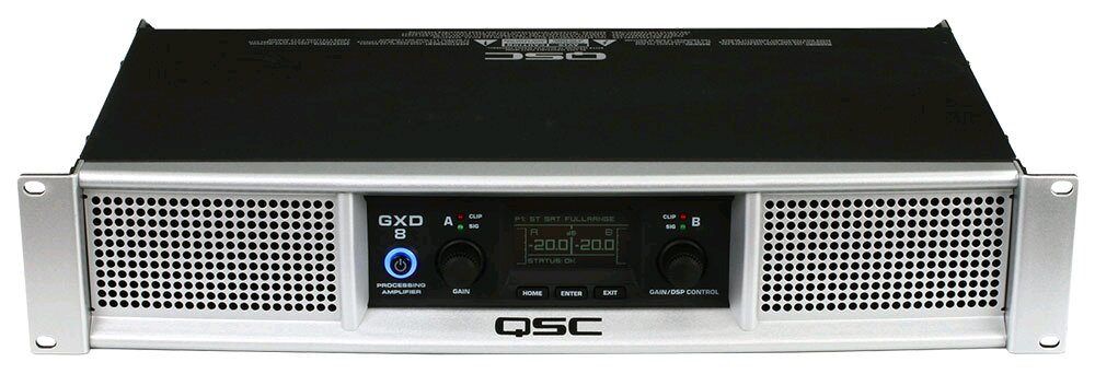 QSC GXD8 2x1200W DSP Amplificateur : photo 1
