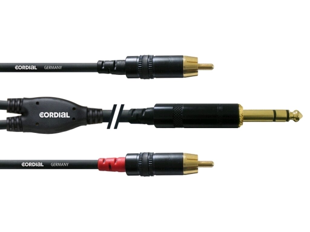 Cordial CFY 1,5 VDC Y-Kabel 15m Klinke - 2x Cinch : photo 1
