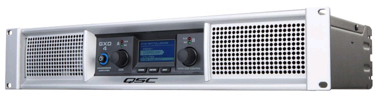 QSC GXD4 2x600W DSP Amplifier : photo 1