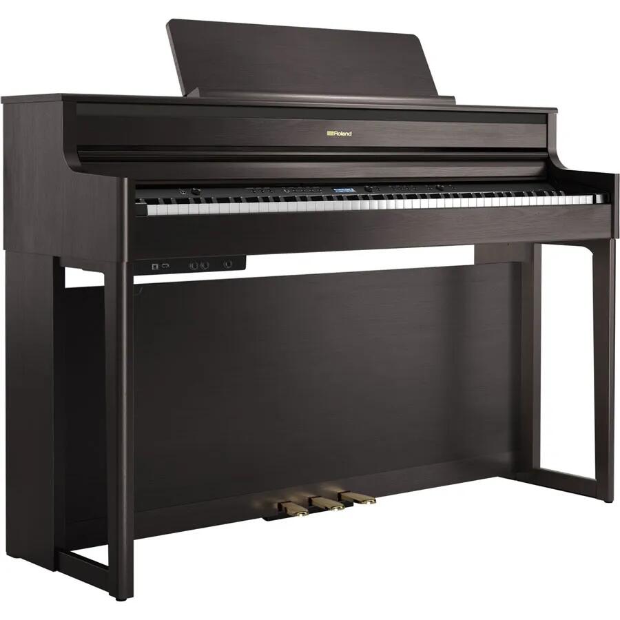 Roland HP704 CH Premium Concert ClassPiano Char + Piano stand KSH704/2CH : miniature 1