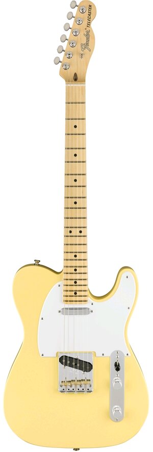 Fender American Performer Series Telecaster Maple Fingerboard Vintage White : miniature 1