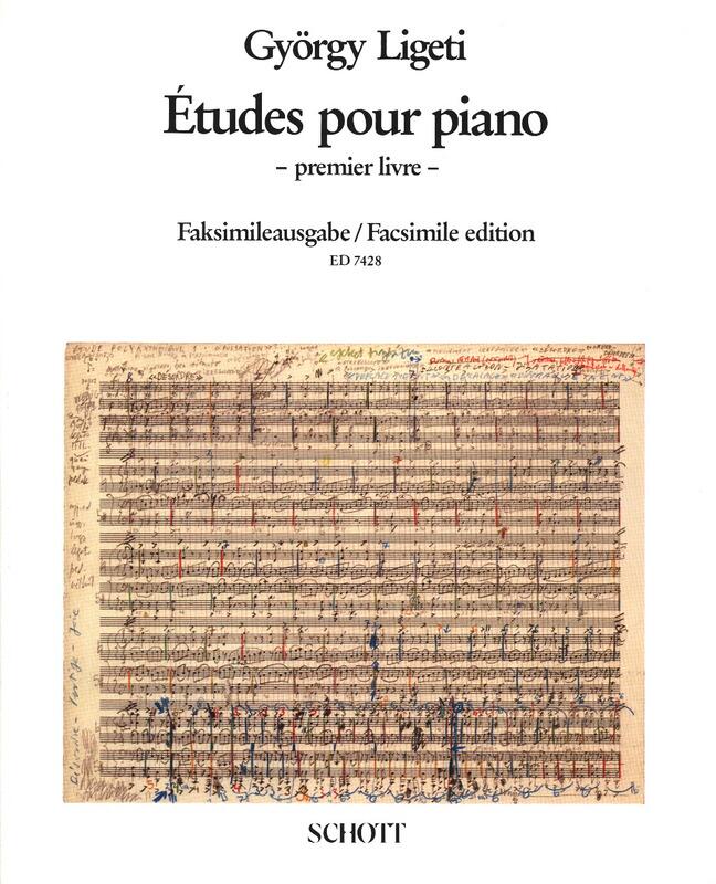 Studies for piano Vol. 1 First book György Ligeti   Klavier Buch  Sudien und bungen : photo 1