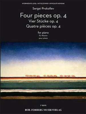 Four Pieces op. 4For piano