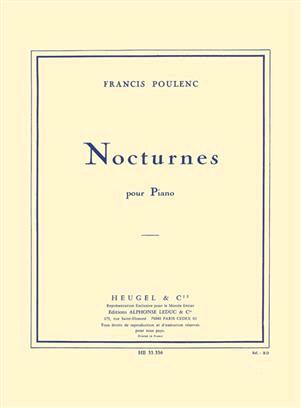 Nocturnes For Piano Recueil Piano Francis Poulenc   ditions Klavier Buch : photo 1