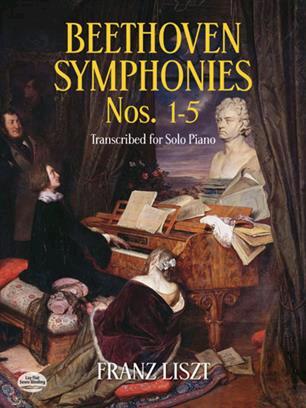 Beethoven Symphonies For Solo Piano (1-5)  Franz Liszt   Buch Klassik DP16525 : photo 1