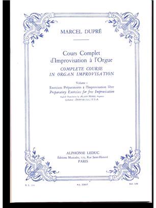 Alphonse Complete Course in Organ Improvisation Volume 1 : photo 1