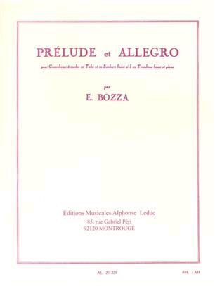 Alphonse Prélude et AllegroContrebasse et Piano : photo 1