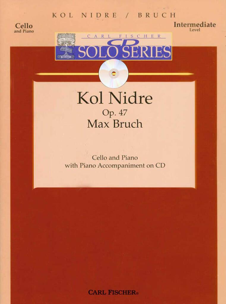Carl Fischer Kol Nidrei Op.47 Partition + CD : photo 1