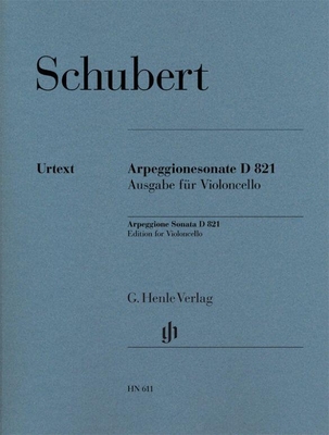 Sonata For Piano And Arpeggione In A Minor D 821Ausgabe für Violoncello