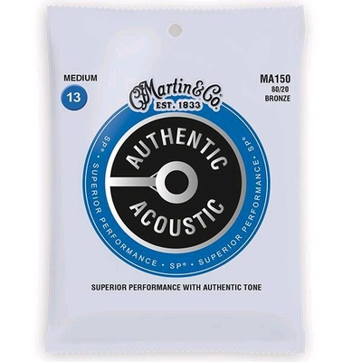 Martin & Co MA150 Authentic Acoustic SP - 80/20 Bronze .013-.056 Medium