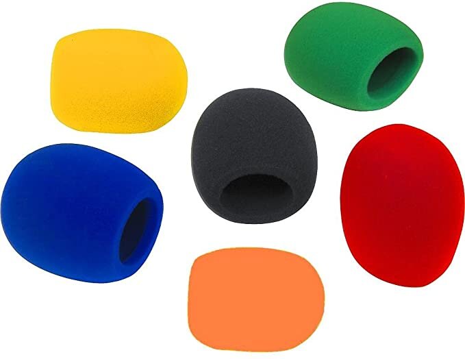 Bespeco Foam Windscreen Microphone 6 pieces Color : photo 1