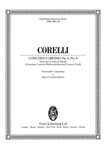 Breitkopf und Hartel Concerto grosso g-Moll op. 6/8 Conducteur : photo 1