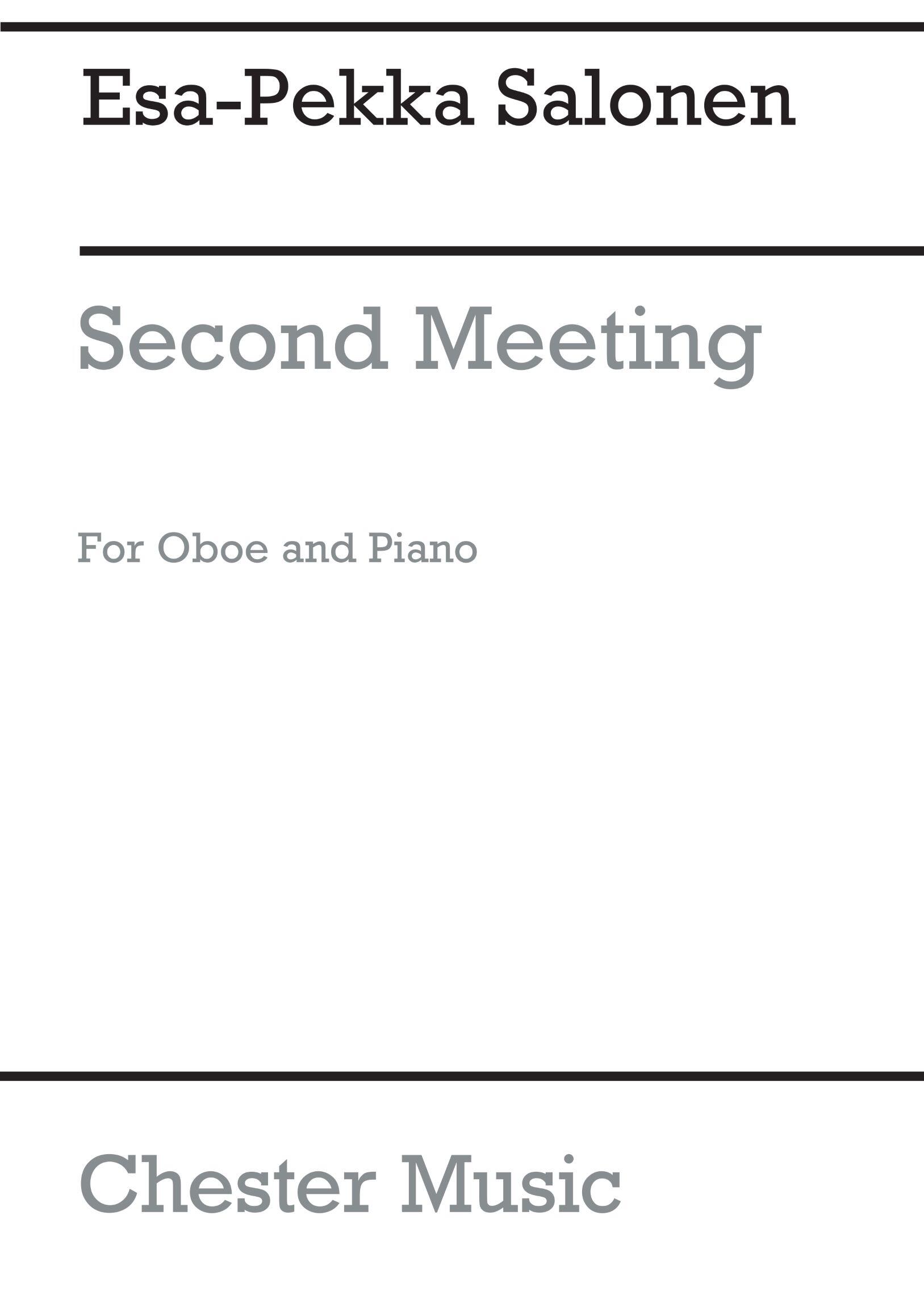 Second Meeting for Oboe and Piano : photo 1