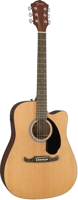 Fender FA-125CE Dreadnought - Natural Walnut