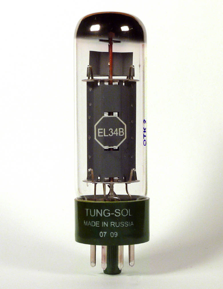 Tung-Sol  EL34B MATCHED TS PAIR : miniature 1