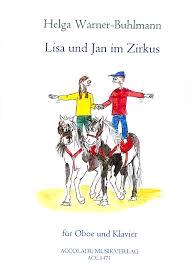 Hal Leonard Lisa und Jan Im Zirkus  Helga Warner-Buhlmann  Flöte und Klavier Buch  1471 : photo 1