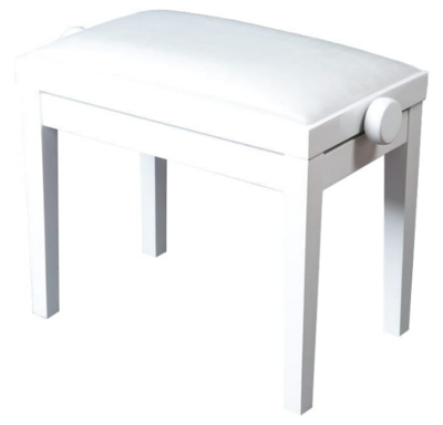 Hidrau Model TOLEDO BG27 Blanc Mat / Skai Blanc