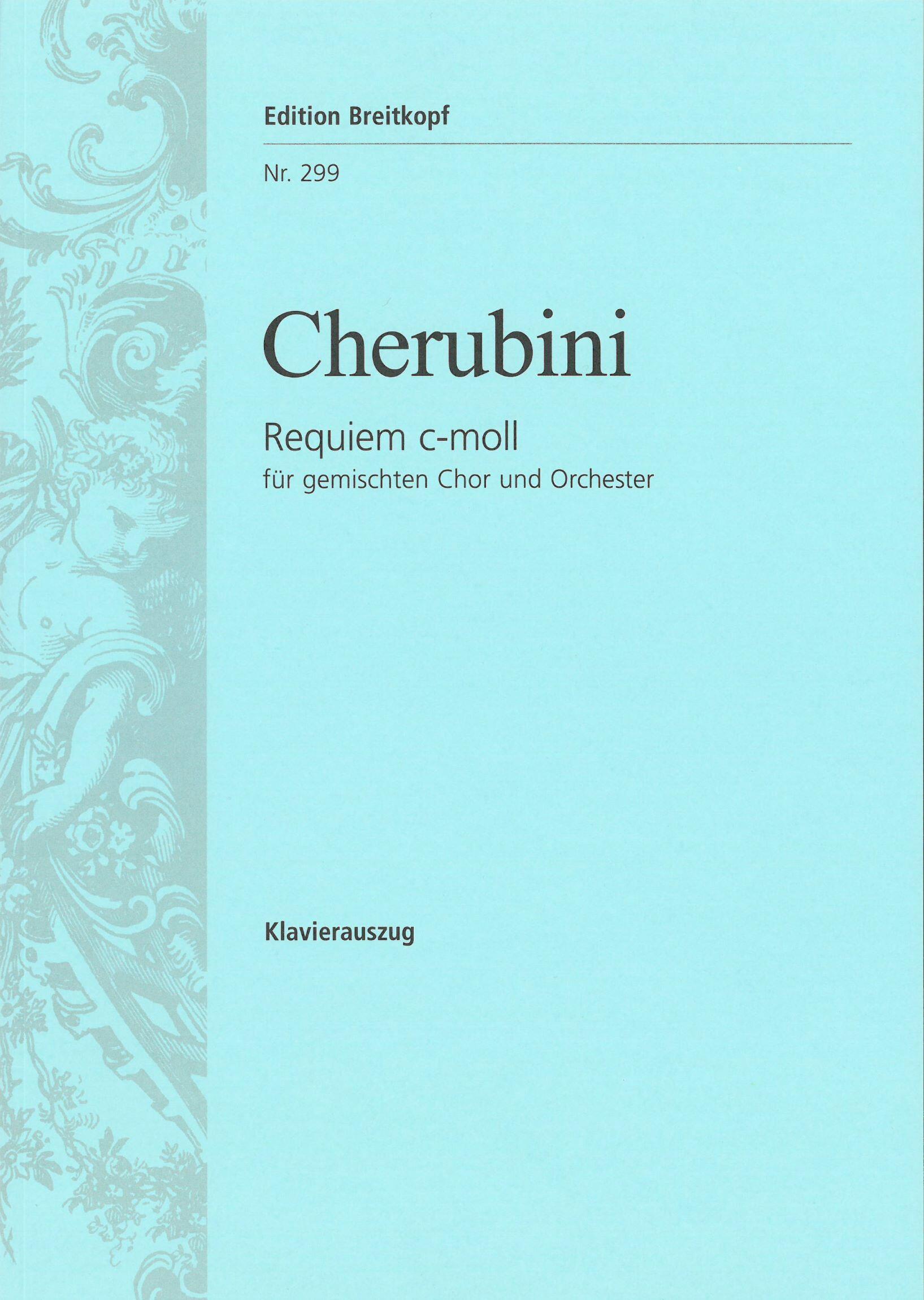 Breitkopf und Hartel Requiem c-moll  Luigi Cherubini : photo 1