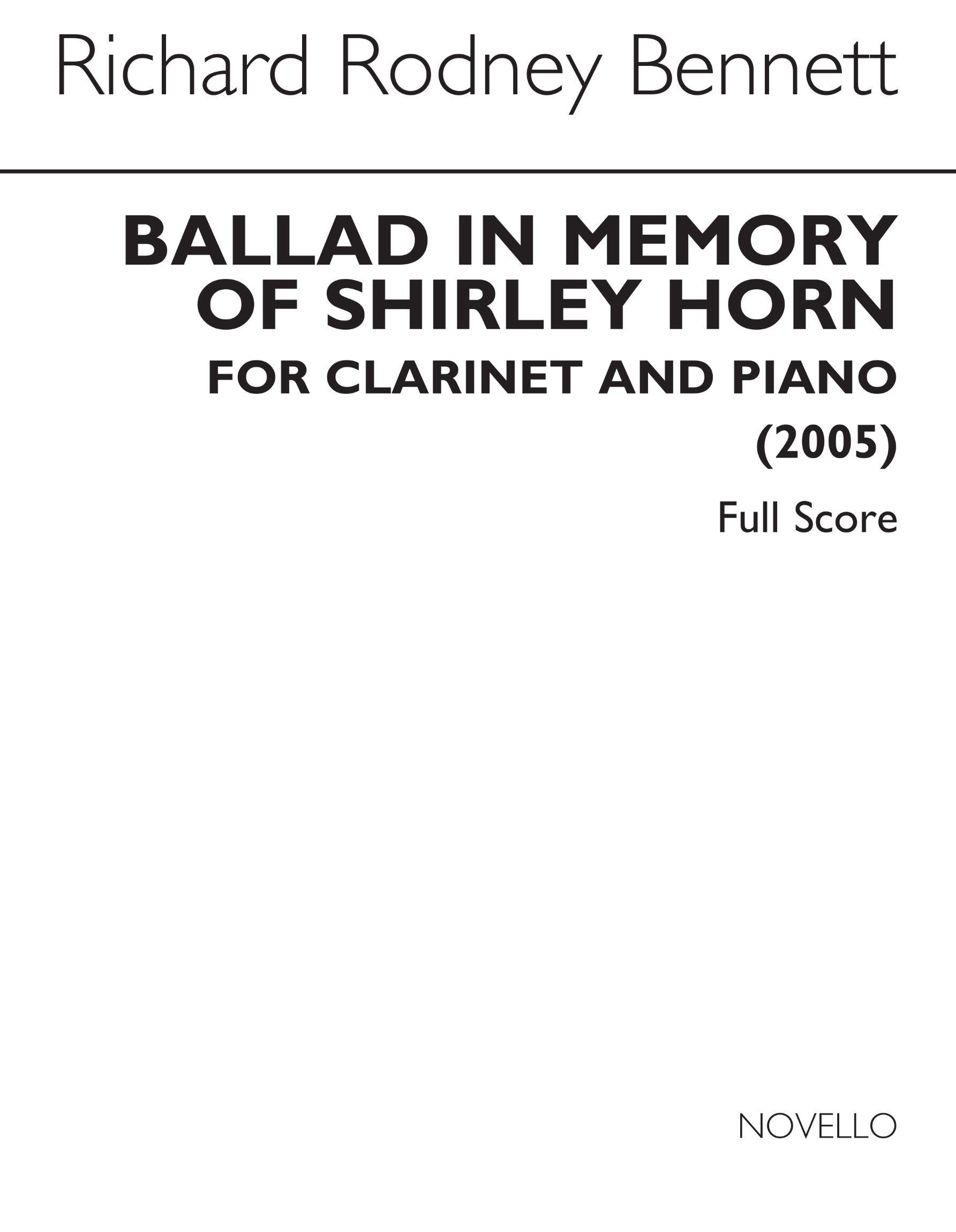 Ballad In Memory Of Shirley Horn : photo 1