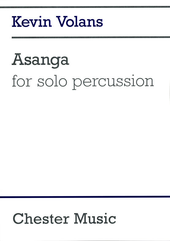 Asanga For Solo Percussion  Kevin Volans : photo 1