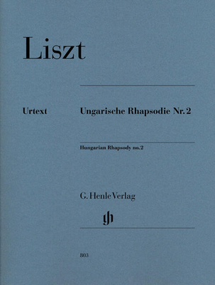 Rhapsodie Hongroise no. 2 - Hungarian Rhapsody No.2 - Ungarische Rhapsodie Nr. 2 HN 803