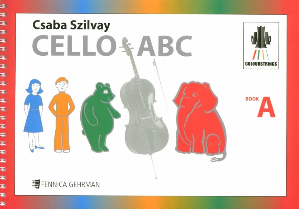 Fennica Gehrmann Colourstrings Cello ABC (Book A) - Tutor Csaba Szilvay  Cello Schule : photo 1