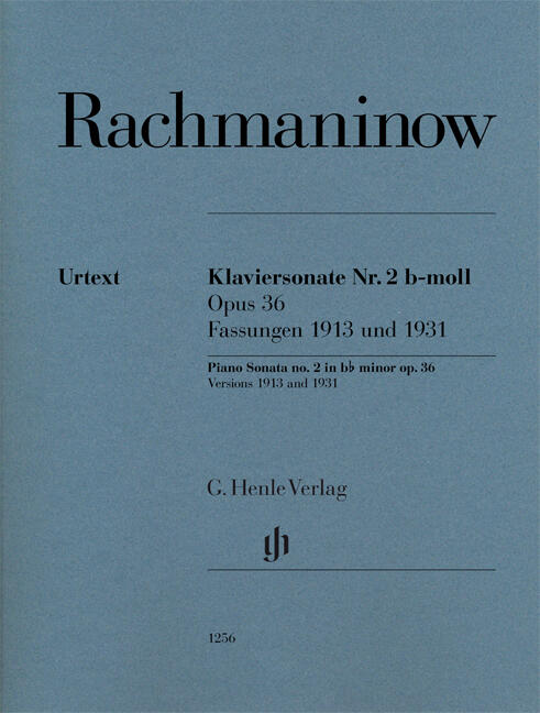 Piano Sonata no. 2 in b flat minor op. 36 Versions 1913 and 1931 : photo 1