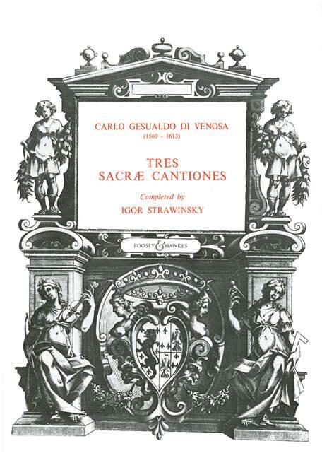 Tres Sacrae cantiones  Carlo Gesualdo_Igor Stravinsky : photo 1