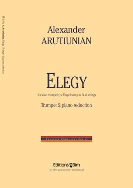 Elegy trumpet and string orchestra or pianoAlexander Arutiunian : photo 1