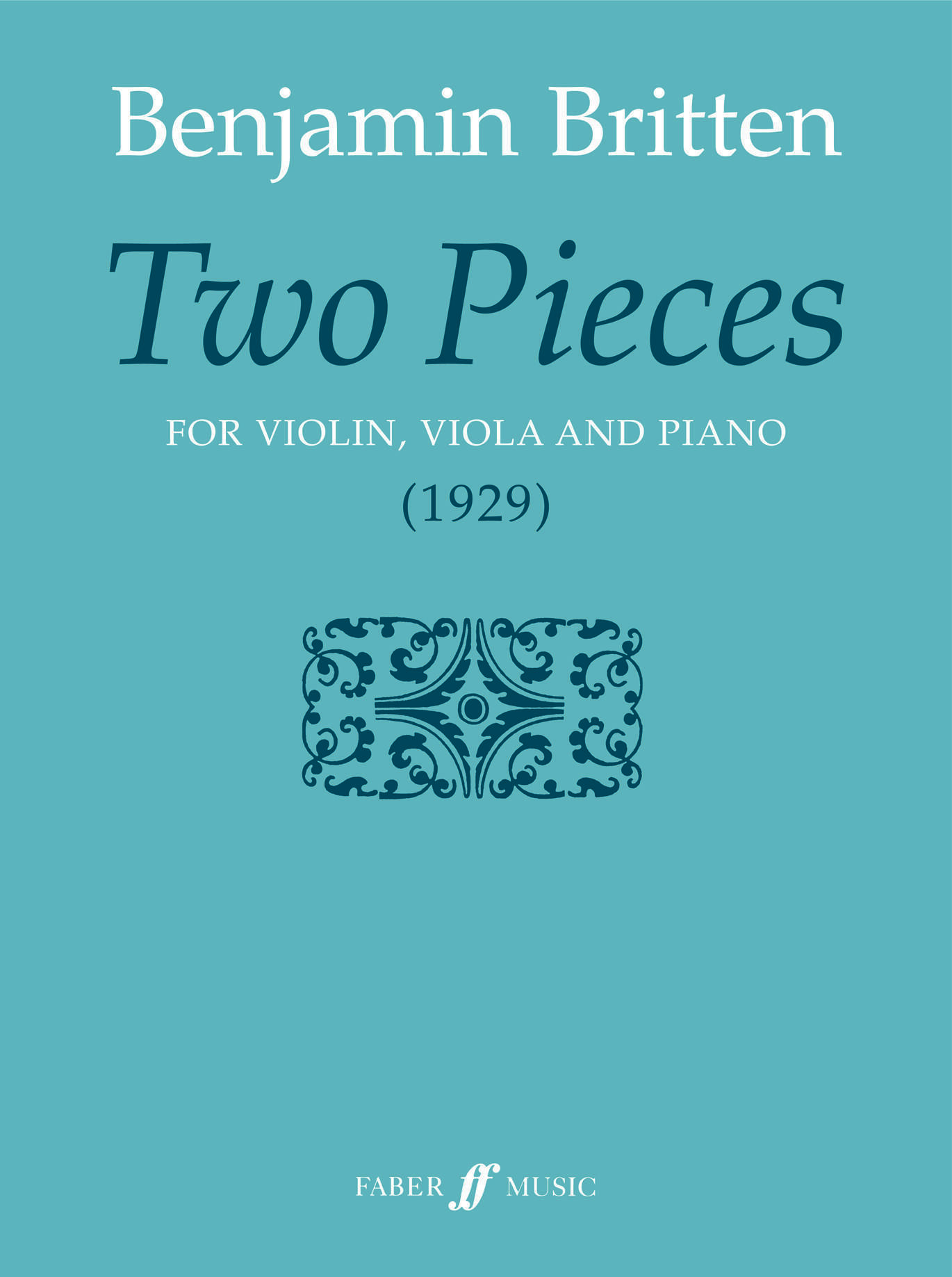 Deux pièces pour violon violon alto et pianoTwo pieces for violin  Benjamin Britten  Violine und Klavier : photo 1