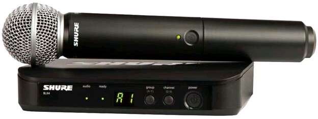 Shure BLX24E/SM58 H8E Système voix émetteur main BLX4E et SM58 : miniature 1