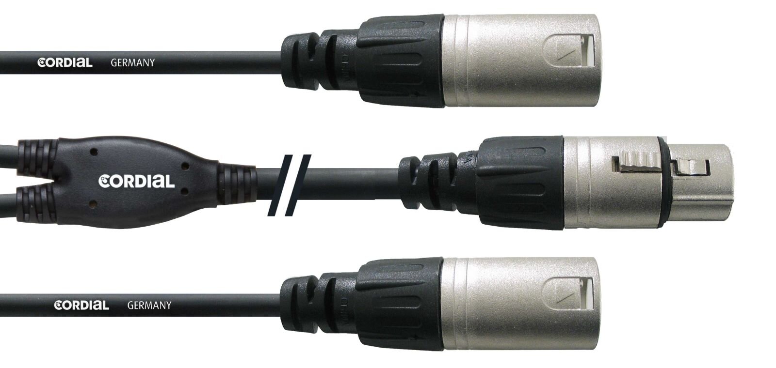 Cordial CFY 0.3 FMM Y cable, 0.3m : photo 1
