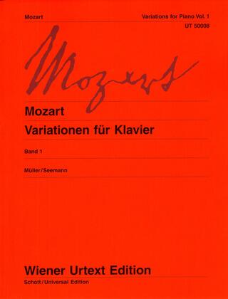 Wiener Urtext Edition Varations Vol. 1  Wolfgang Amadeus Mozart : photo 1