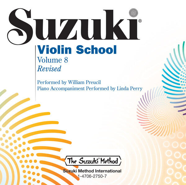 Suzuki Violin School Volume 8 Rev Cd : photo 1
