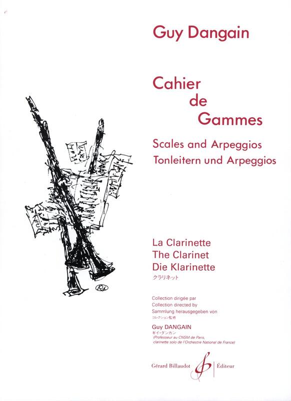 Cahier De Gammes  Guy Dangain  Clarinette : photo 1
