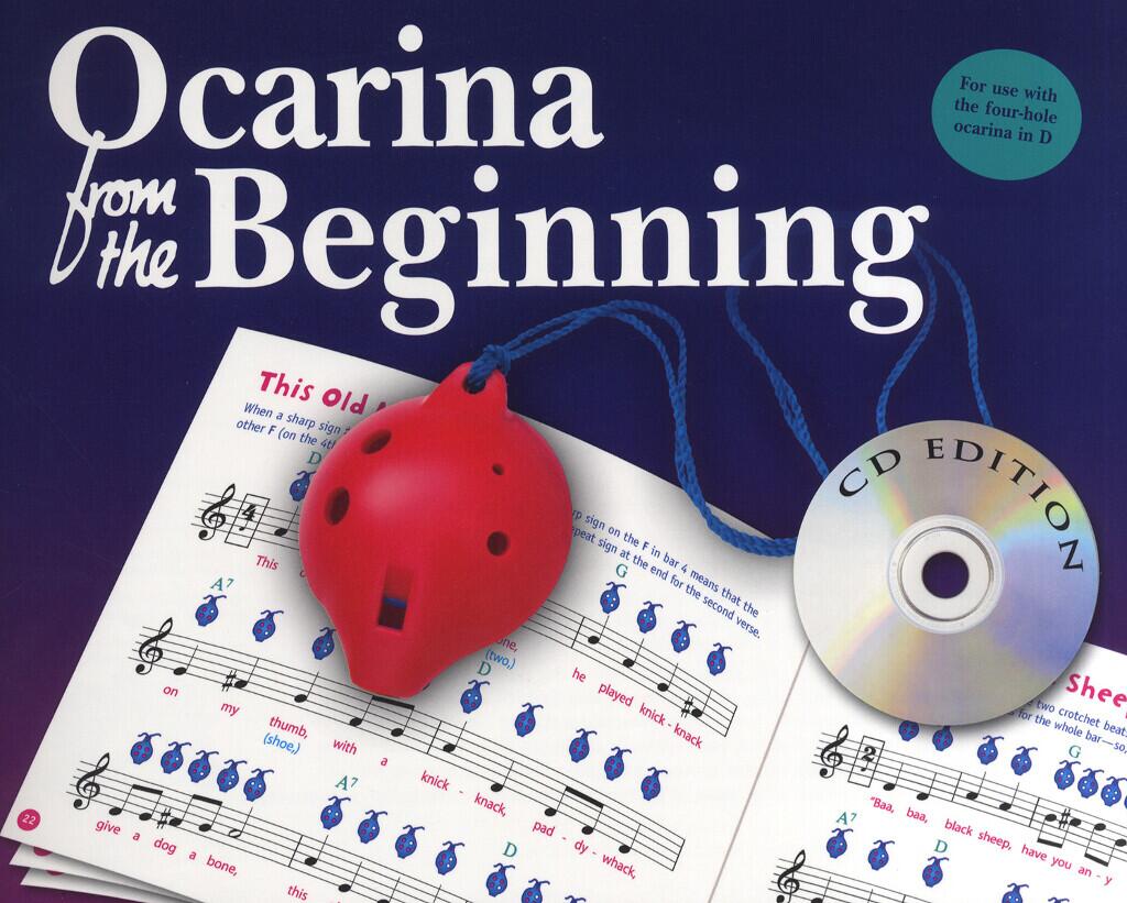 Ocarina From The Beginning     Ocarina Buch + CD  CH75999 : photo 1