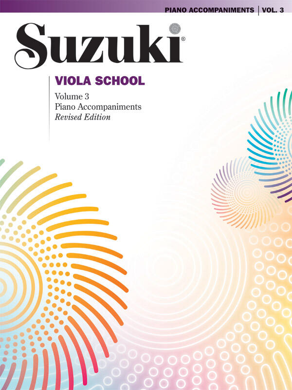 Suzuki Viola School Piano Acc., Volume 3 (Revised)    Viola : photo 1