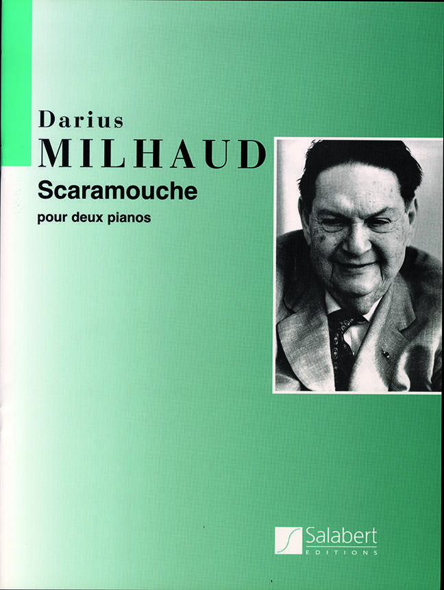 Editions Scaramouche Op.165b pour deux pianos Darius Milhaud  2 Pianos, 4 Hands Bücher-Set  SLB 1270 : photo 1