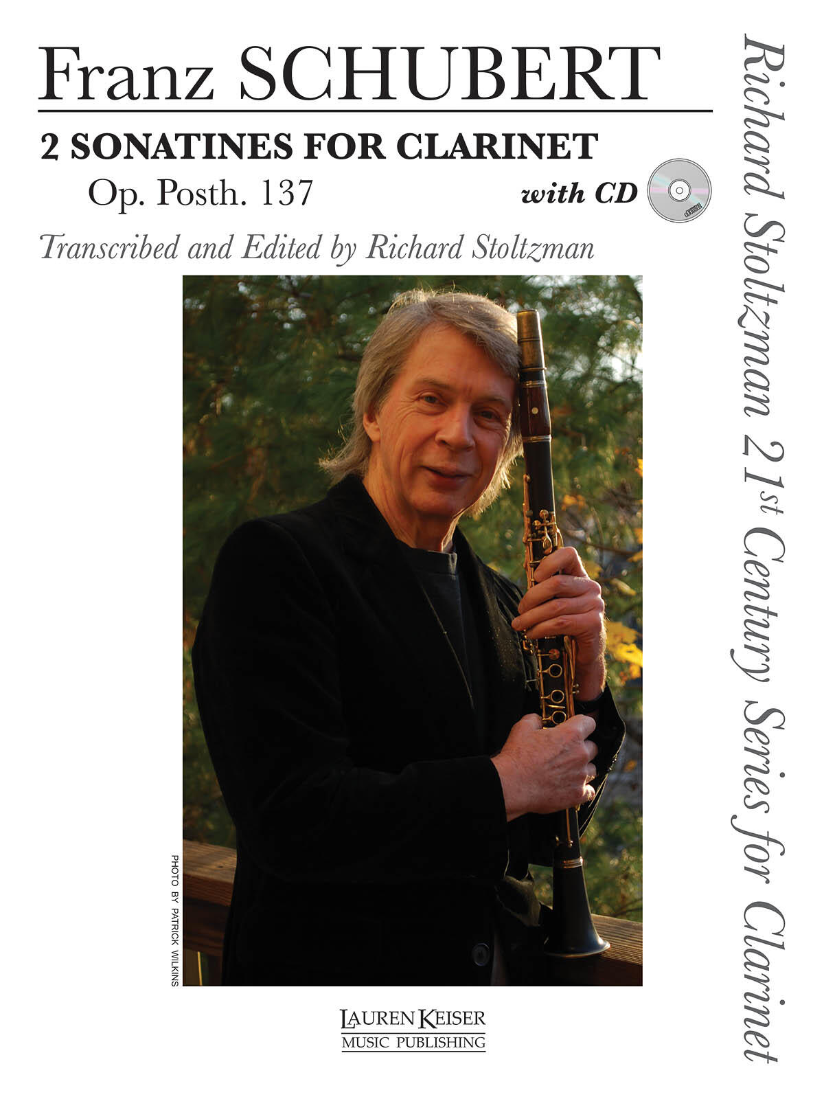 2 Sonates for Clarinet, Op. post. 137  Franz Schubert  Clarinet Buch + CD  HL00042593 (HL00042593) : photo 1