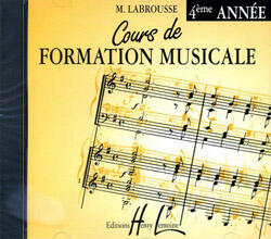 Cours de formation musicale Vol.4 LABROUSSE Marguerite le CD : photo 1