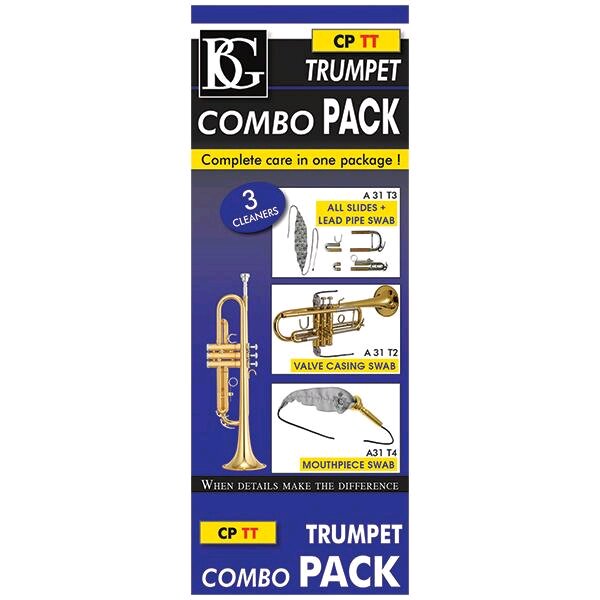 BG Combo Pack, 3 écouvillons pour trompette  (BG-CPTT) : photo 1