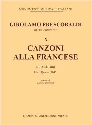 Canzoni alla francese in partitura : libro quartoMonumenti Musicali Italiani X : photo 1