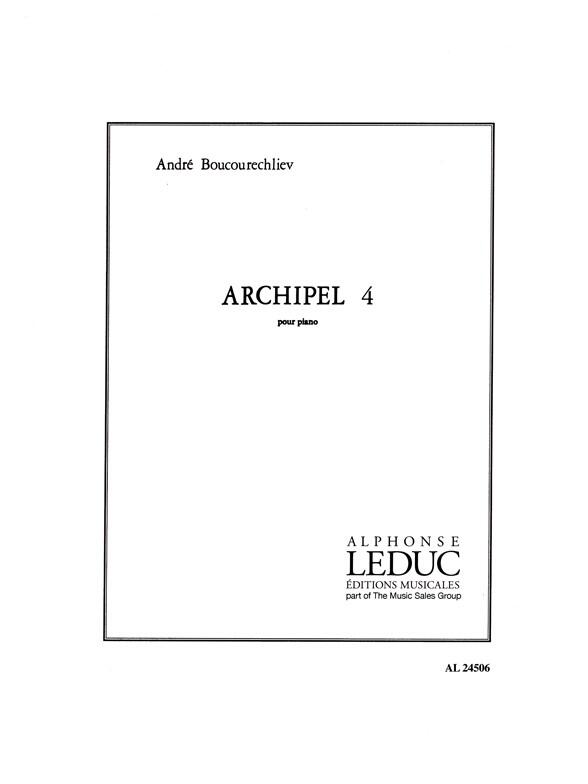 Alphonse Archipel 4  André Boucourechliev  Klavier Buch Klassik AL24506 (AL24506) : photo 1